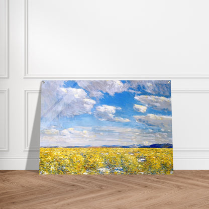 Afternoon Sky, Harney Desert - Childe Hassam Acrylic Print - 70x100 cm / 28x40″ inches