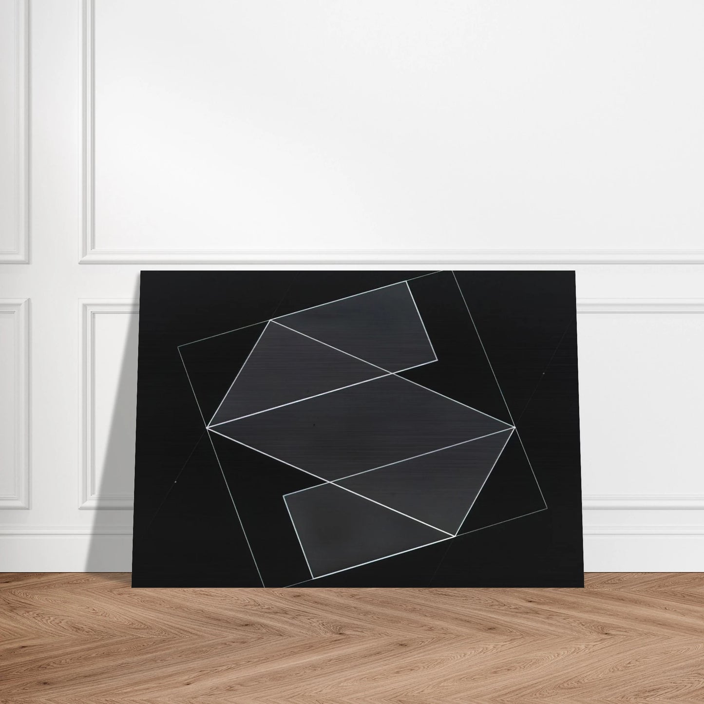 STRUCTURAL CONSTELLATION 1952 - Josef Albers Brushed Aluminum Print - 70x100 cm / 28x40 inches | Josef Albers Aluminum Print | Josef Albers Prints
