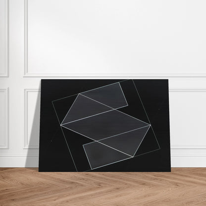 STRUCTURAL CONSTELLATION 1952 - Josef Albers Brushed Aluminum Print - 70x100 cm / 28x40 inches | Josef Albers Aluminum Print | Josef Albers Prints