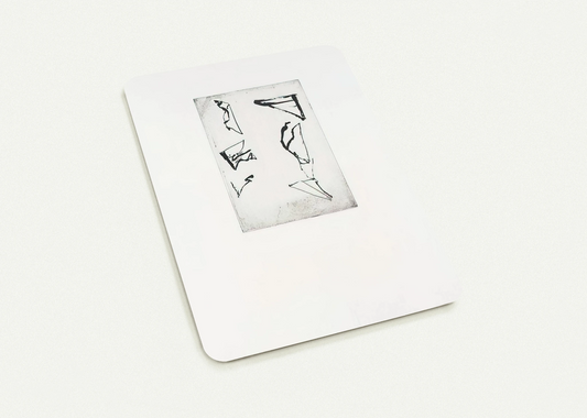 Etchings to Rexroth #1 - 1986 By Brice Marden Pack of 10 Post Cards | Brice Marden Post Cards | A6 (10.5 x 14.8 cm) - 4.1 x 5.8 inches