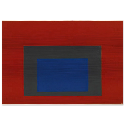 HOMAGE TO THE SQUARE 1950 - Josef Albers Brushed Aluminum Print - 70x100 cm / 28x40 inches | Josef Albers Aluminum Print | Josef Albers Prints