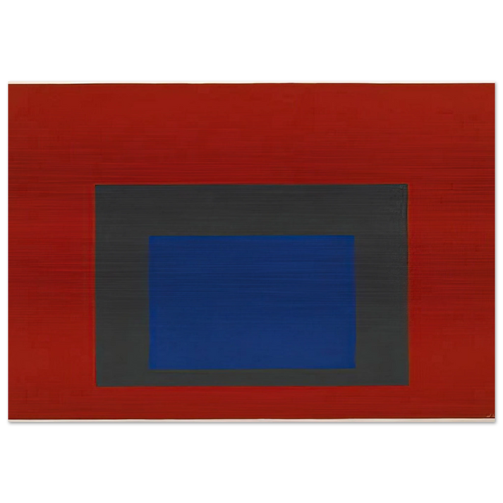 HOMAGE TO THE SQUARE 1950 - Josef Albers Brushed Aluminum Print - 70x100 cm / 28x40 inches | Josef Albers Aluminum Print | Josef Albers Prints