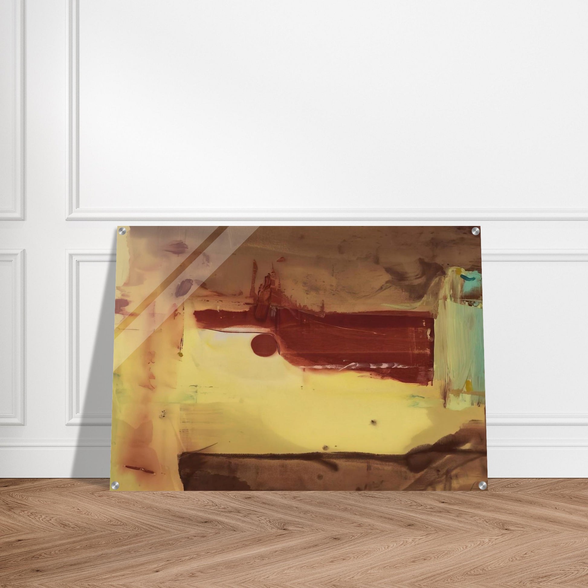 Desert Pass - 1976 - Helen Frankenthaler Acrylic Print - 70x100 cm / 28x40″ inches | Helen Frankenthaler Wall Art | Helen Frankenthaler Prints