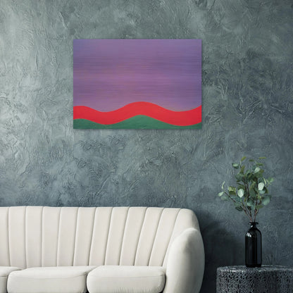Out - Al Held Brushed Aluminum Print - 70x100 cm / 28x40 inches | Al Held Aluminum Print | Al Held Prints