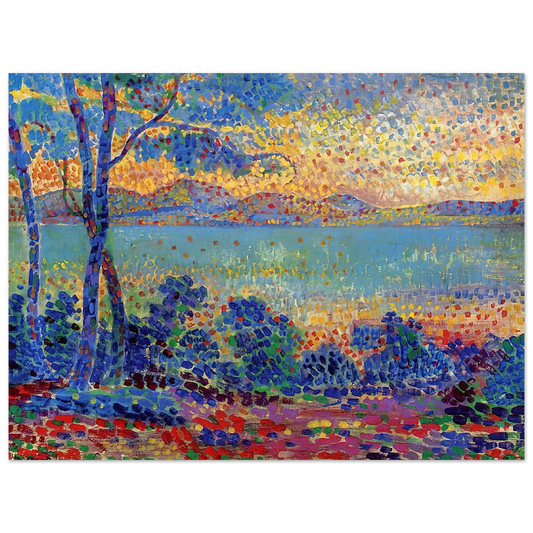 Henri-Edmond Cross - Provence Landscape  75x100 cm / 30x40inches Fine Art Poster
