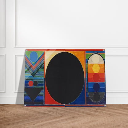 Composition Geometrique - 2007 - S. H. Raza Acrylic Print - 70x100 cm / 28x40″ inches