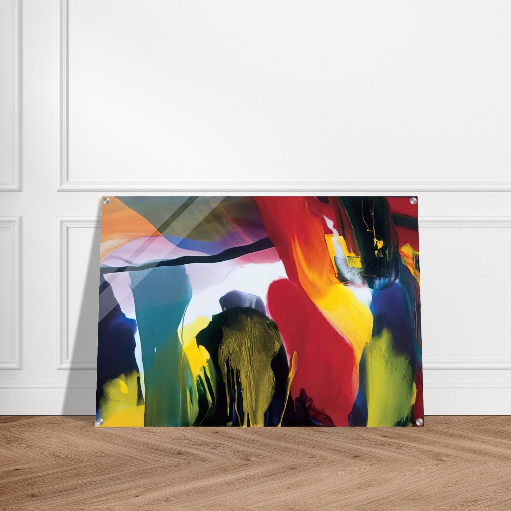 Phenomena Solstice Encounter - Paul Jenkins Acrylic Print - 70x100 cm / 28x40″ inches