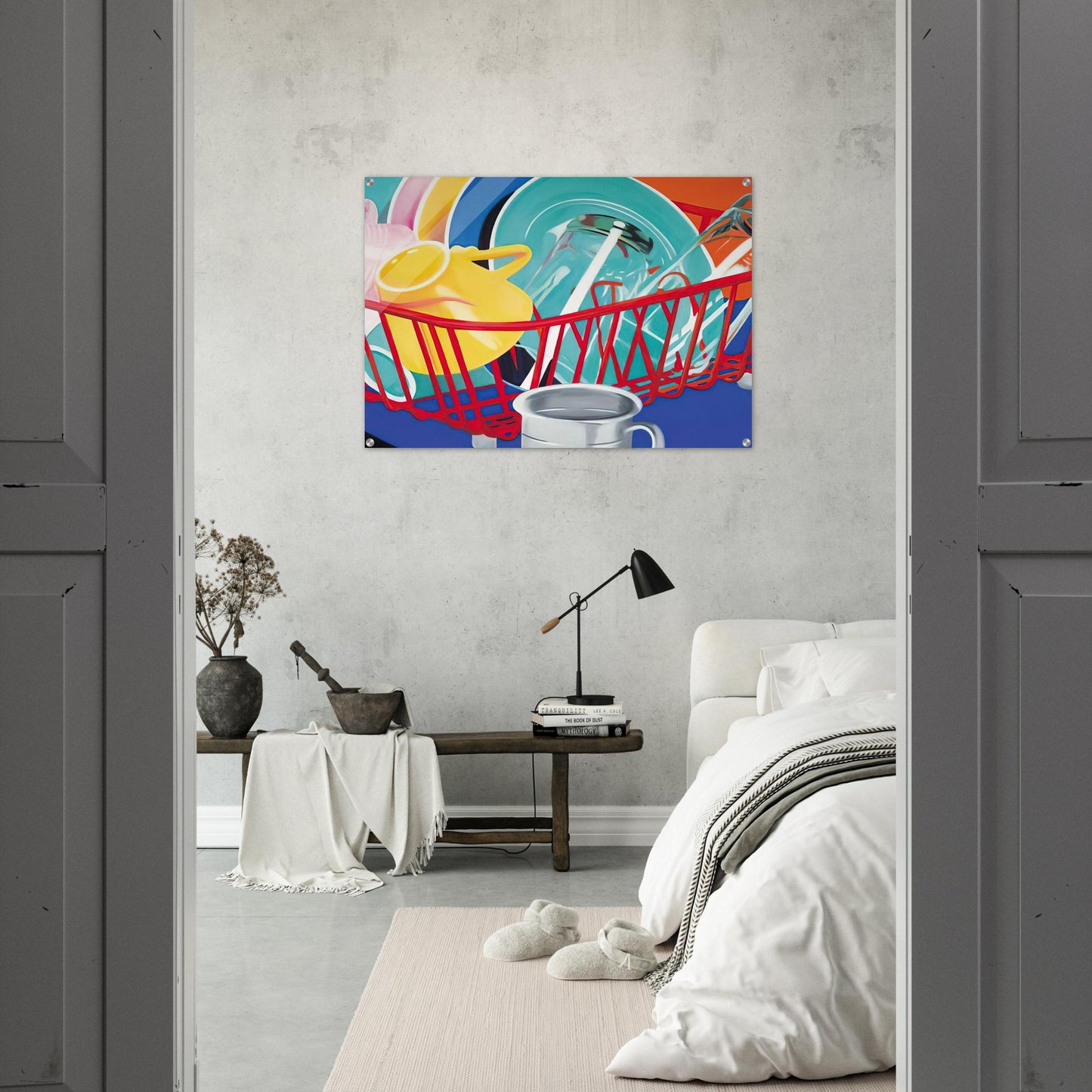 Dishes - James Rosenquist Acrylic Print - 70x100 cm / 28x40″ inches