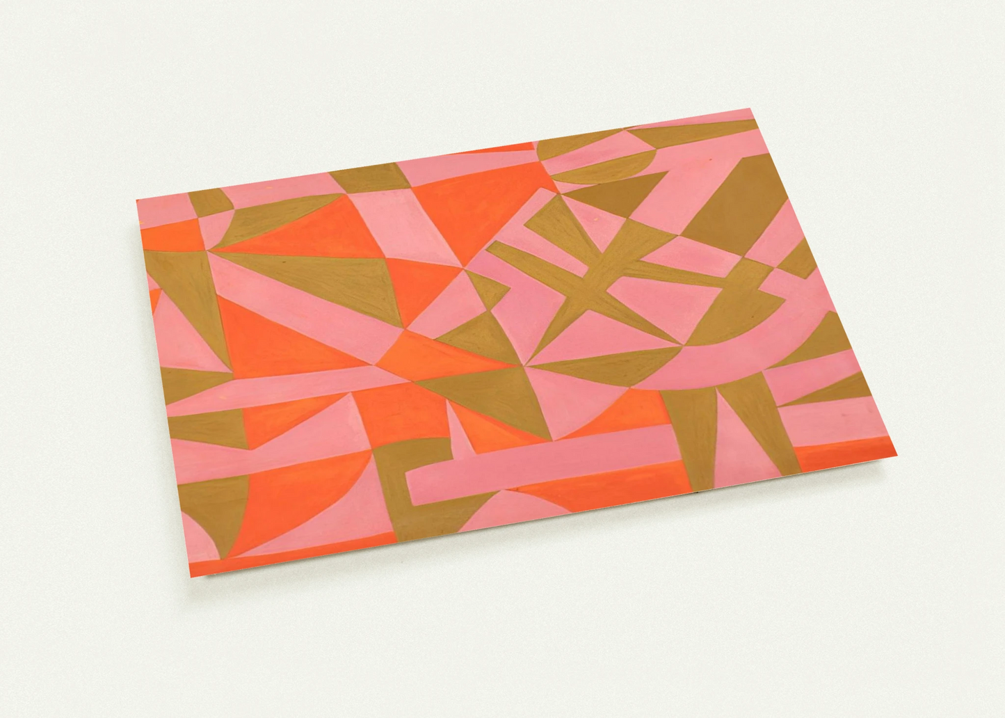 Flight of Colors - 1949 By Carmen Herrera Pack of 10 Post Cards | Carmen Herrera Post Cards | A6 (10.5 x 14.8 cm) - 4.1 x 5.8 inches
