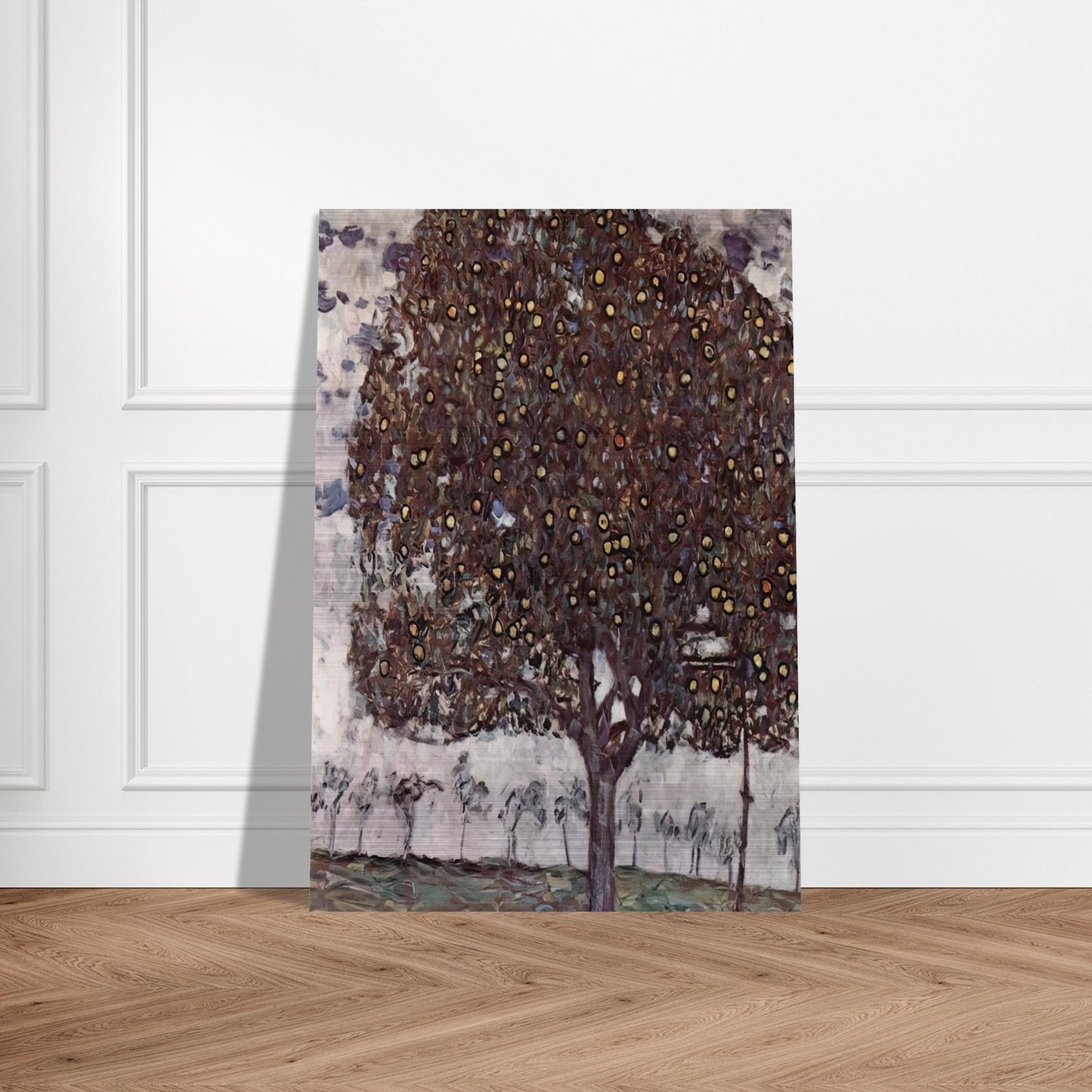 APPLE TREE II - Gustav Klimt Brushed Aluminum Print - 70x100 cm / 28x40 inches | Gustav Klimt Aluminum Print | Gustav Klimt Prints