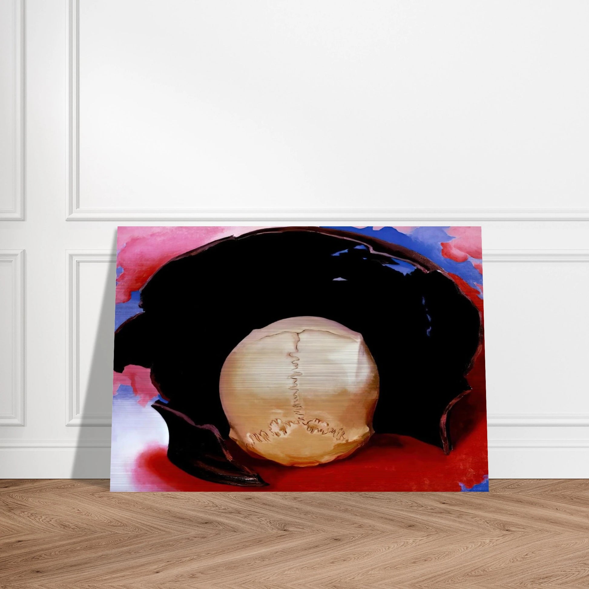 It was a Man and a Pot - Georgia O'Keeffe Brushed Aluminum Print - 70x100 cm / 28x40 inches | Georgia O'Keeffe Aluminum Print | Georgia O'Keeffe Prints