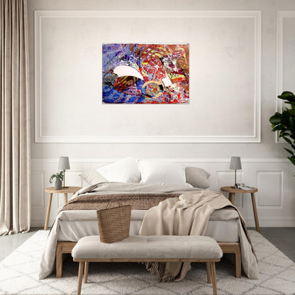 Manet I - Sam Gilliam Acrylic Print - 70x100 cm / 28x40″ inches