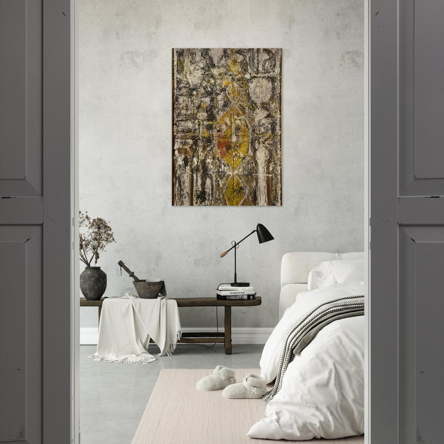 Cascella II - Richard Pousette-Dart Brushed Aluminum Print - 70x100 cm / 28x40 inches | Richard Pousette-Dart Aluminum Print | Richard Pousette-Dart Prints