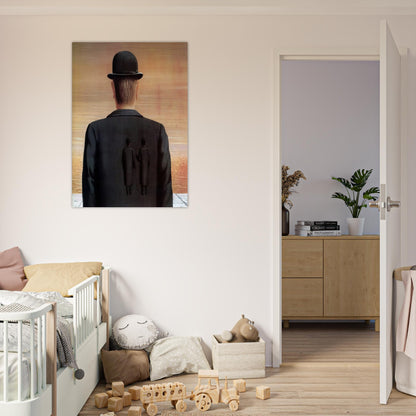 THE SPIRIT OF ADVENTURE 1962 - Rene Magritte Brushed Aluminum Print - 70x100 cm / 28x40 inches | Rene Magritte Aluminum Print | Rene Magritte Prints