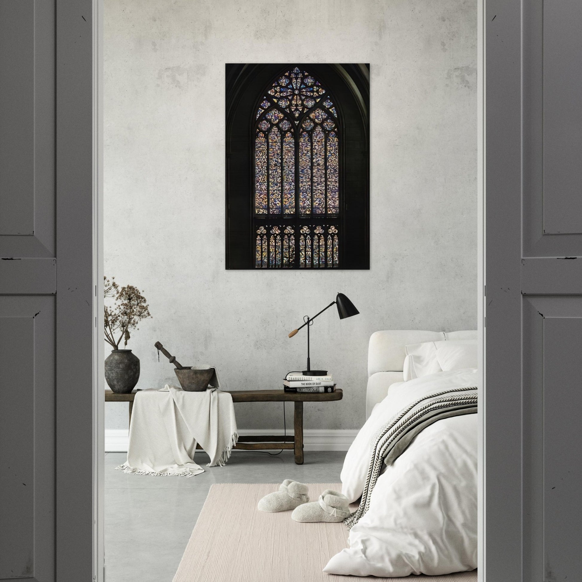 COLOGNE CATHEDRAL WINDOW 2007 - Gerhard Richter Brushed Aluminum Print - 70x100 cm / 28x40 inches | Gerhard Richter Aluminum Print | Gerhard Richter Prints