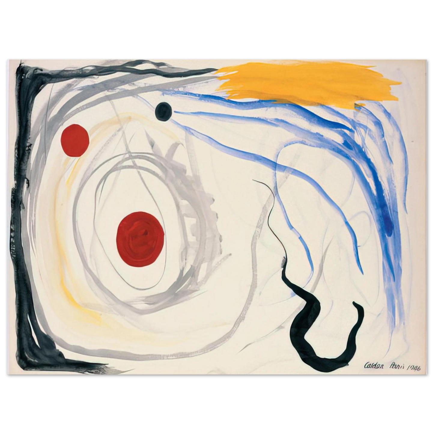 Alexander Calder - UNTITLED 1946 2 Fine Art Poster