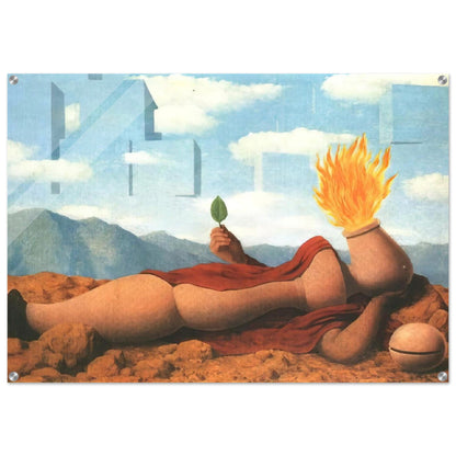 ELEMENTARY COSMOGONY 1949 - Rene Magritte Acrylic Print - 70x100 cm / 28x40″ inches