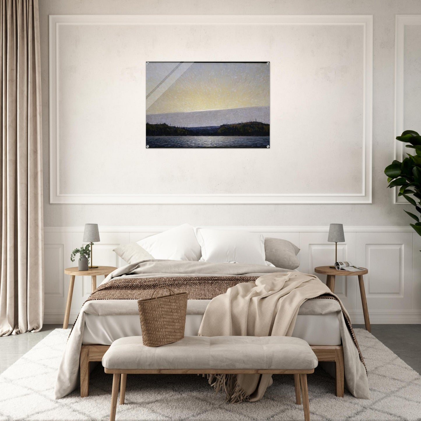 MORNING CLOUD 1913 - Tom Thomson Acrylic Print - 70x100 cm / 28x40″ inches | Tom Thomson Wall Art | Tom Thomson Prints