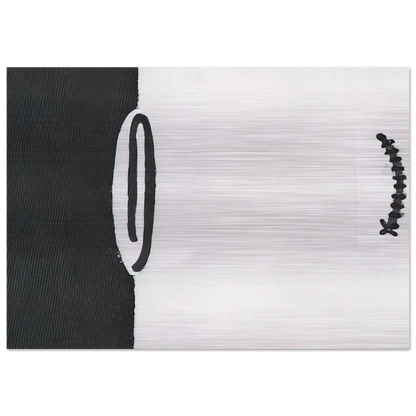 No. 40 - 1949 - Forrest Bess Brushed Aluminum Print - 70x100 cm / 28x40 inches | Forrest Bess Aluminum Print | Forrest Bess Prints