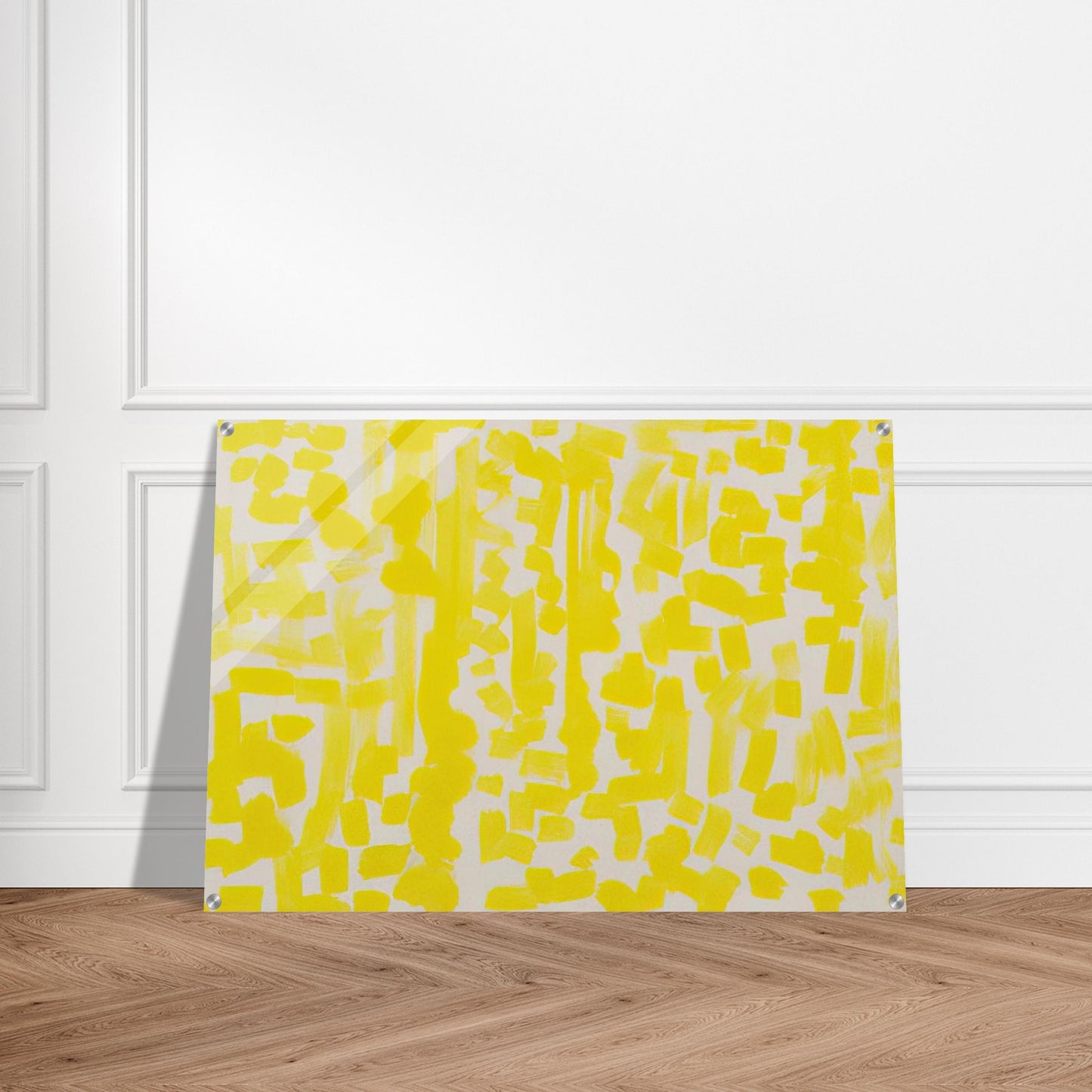 Yellow Painting - 1949 - Ad Reinhardt Acrylic Print - 70x100 cm / 28x40″ inches