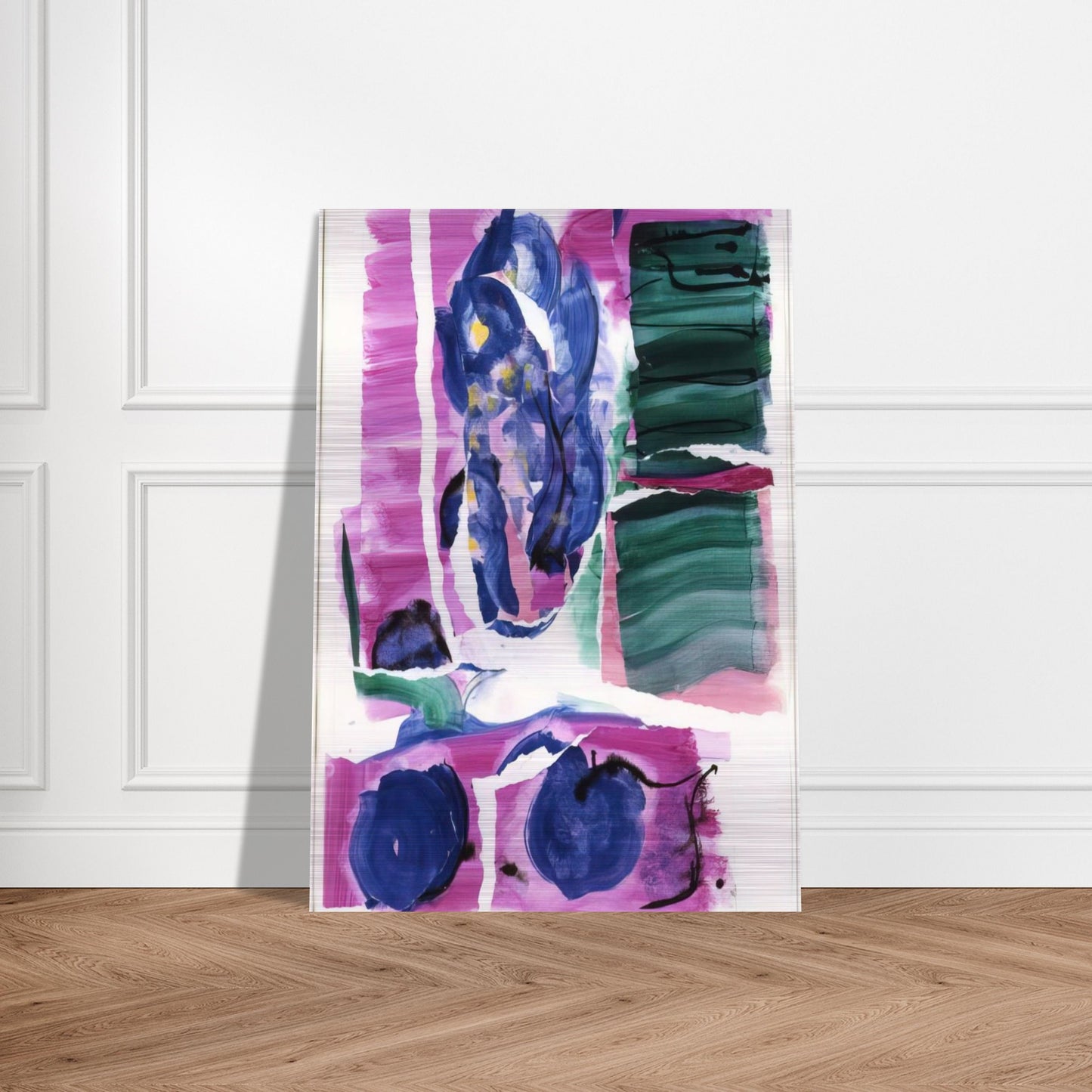 Variations I on Clark's Cove - Grace Hartigan Brushed Aluminum Print - 70x100 cm / 28x40 inches | Grace Hartigan Aluminum Print | Grace Hartigan Prints