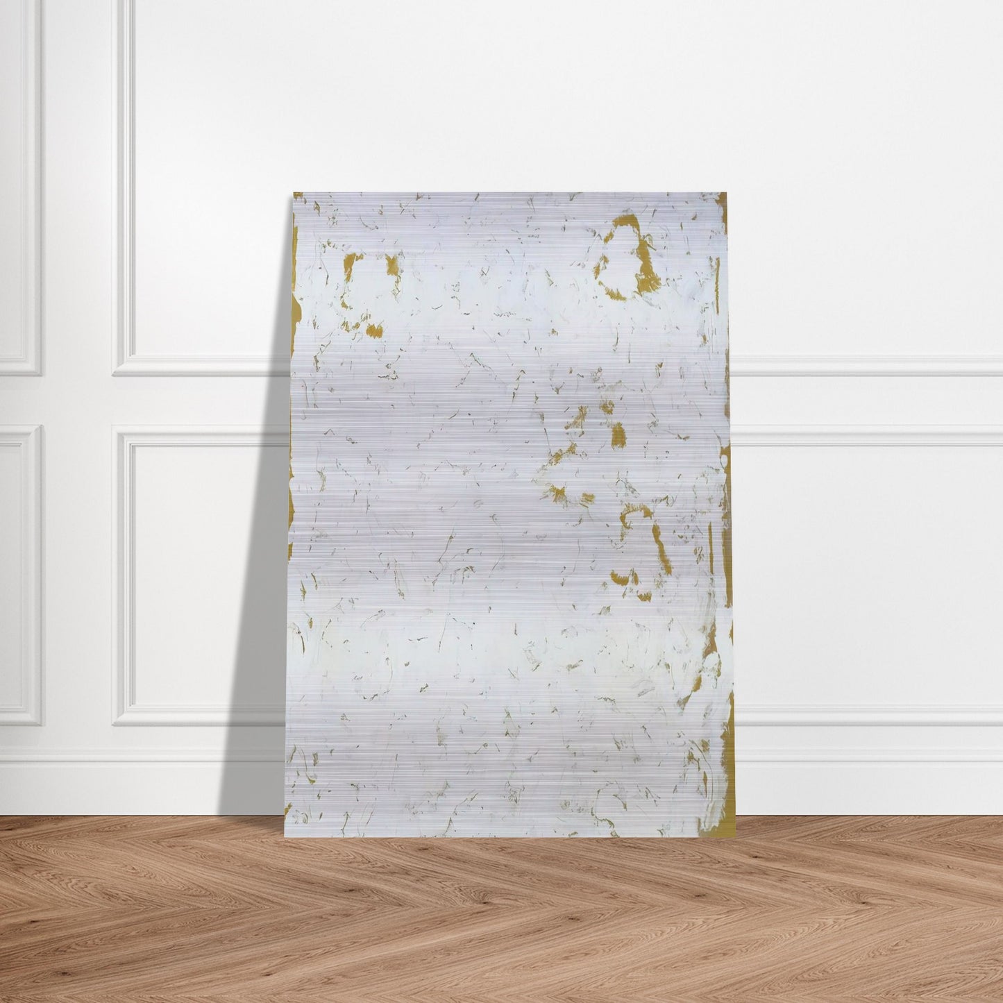 Wing - Robert Ryman Brushed Aluminum Print - 70x100 cm / 28x40 inches | Robert Ryman Aluminum Print | Robert Ryman Prints