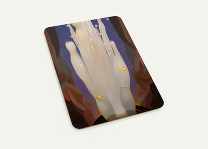 Fire Sounds - 1930 By Agnes Lawrence Pelton Pack of 10 Post Cards | Agnes Lawrence Pelton Post Cards | A6 (10.5 x 14.8 cm) - 4.1 x 5.8 inches