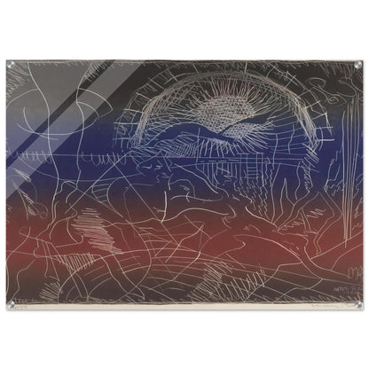 UNTITLED ABSTRACT - Man Ray Acrylic Print - 70x100 cm / 28x40″ inches | Man Ray Wall Art | Man Ray Prints