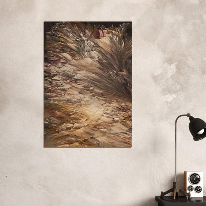 Jay DeFeo/BIG/The Verónica - Jay DeFeo Brushed Aluminum Print - 70x100 cm / 28x40 inches | Jay DeFeo Aluminum Print | Jay DeFeo Prints