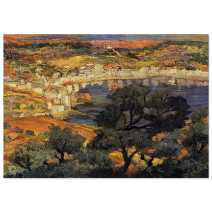 CADAQUES 3 - Salvador Dali Brushed Aluminum Print - 70x100 cm / 28x40 inches | Salvador Dali Aluminum Print | Salvador Dali Prints