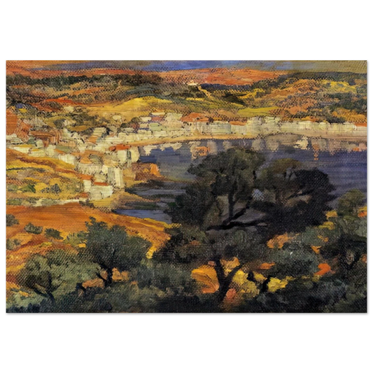 CADAQUES 3 - Salvador Dali Brushed Aluminum Print - 70x100 cm / 28x40 inches | Salvador Dali Aluminum Print | Salvador Dali Prints