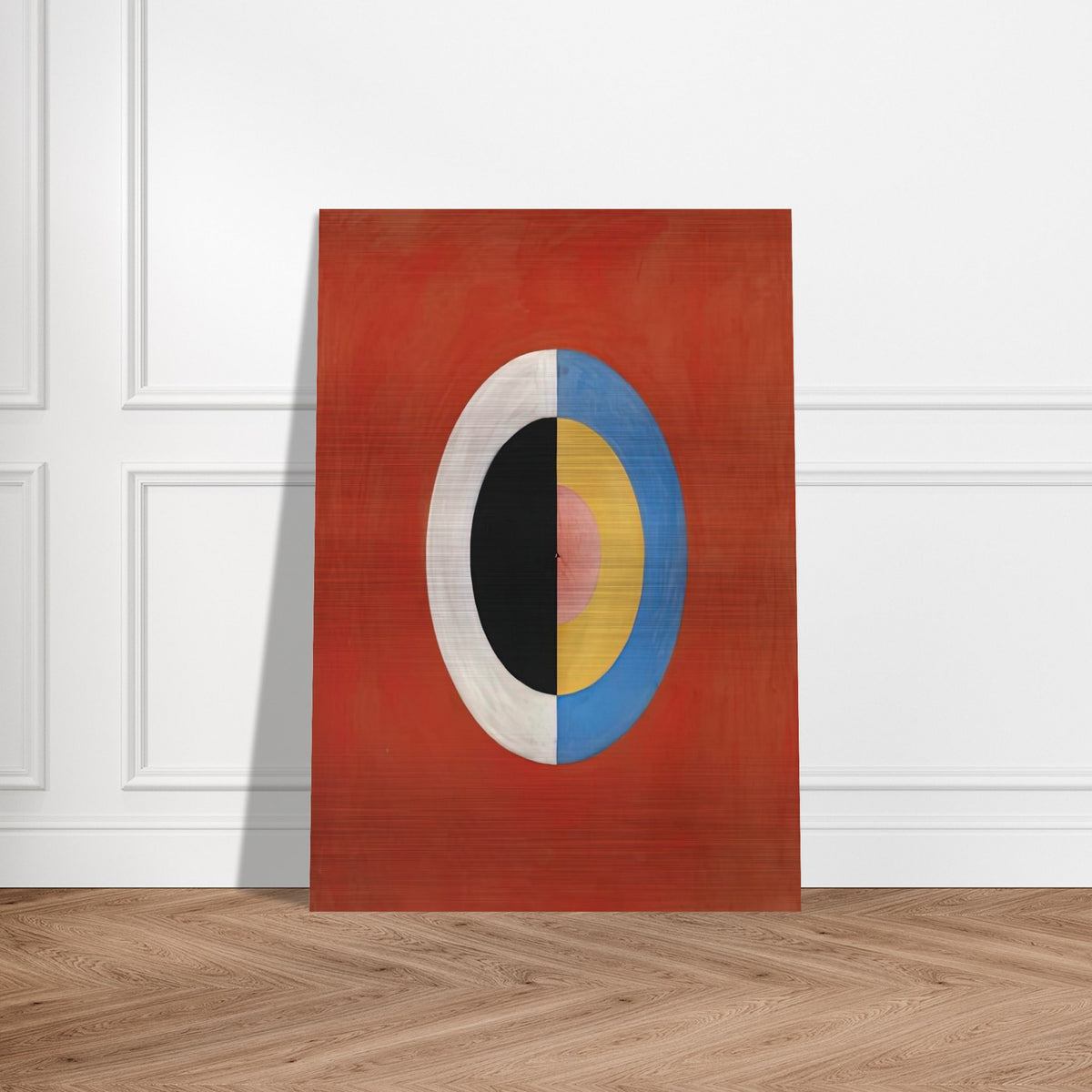 THE SWAN NO 17 1915 0 - Hilma af Klint Brushed Aluminum Print - 70x100 cm / 28x40 inches | Hilma af Klint Aluminum Print | Hilma af Klint Prints