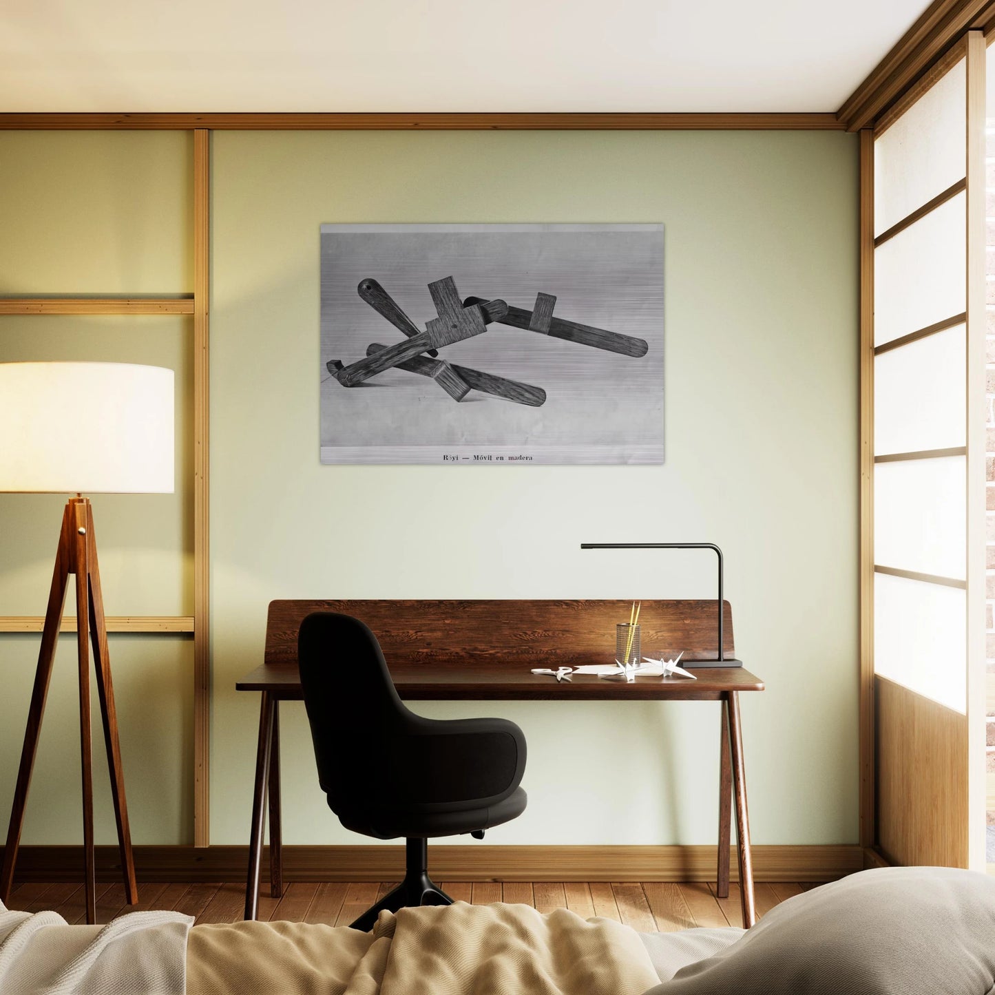 Röyi - 1945 - Gyula Kosice Brushed Aluminum Print - 70x100 cm / 28x40 inches | Gyula Kosice Aluminum Print | Gyula Kosice Prints