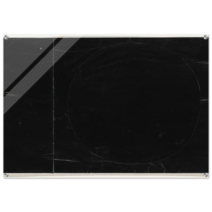 Black on Black - Ellsworth Kelly Acrylic Print - 70x100 cm / 28x40″ inches