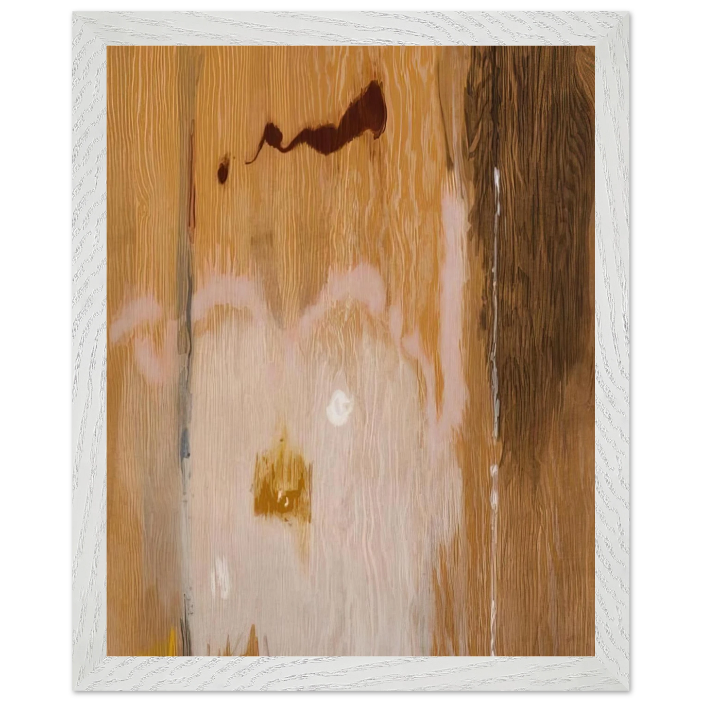 Helen Frankenthaler - Tales of Genji VI - 1998 Wall art - 30x40 cm / 12x16 inches - Premium Wooden Framed Poster With Fine Art Paper-canvas - Wood frame
