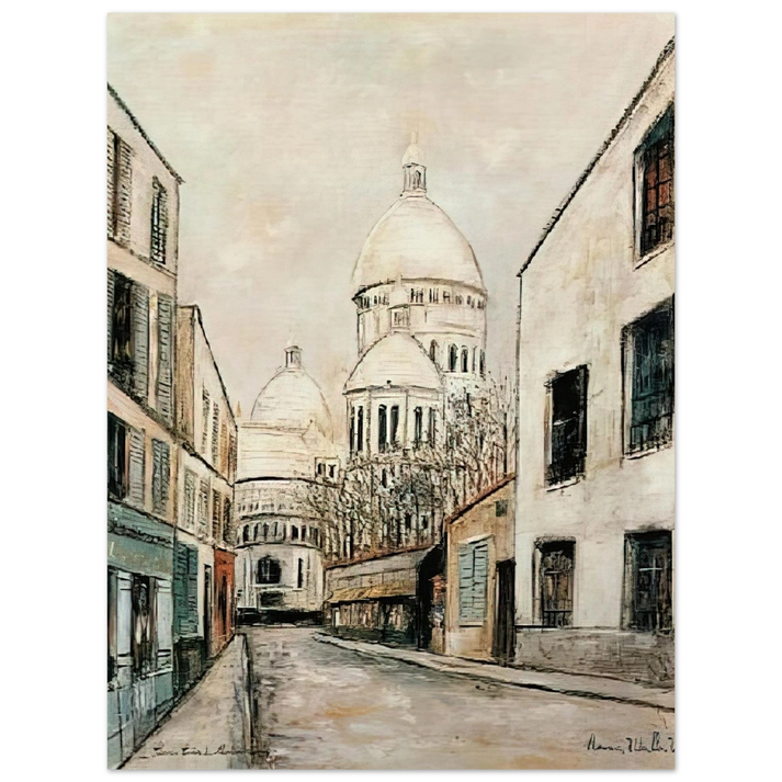 Maurice Utrillo - SACRE COEUR 1  75x100 cm / 30x40inches Fine Art Poster
