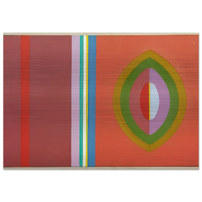 Quiet - 1965 - John Ferren Brushed Aluminum Print - 70x100 cm / 28x40 inches | John Ferren Aluminum Print | John Ferren Prints