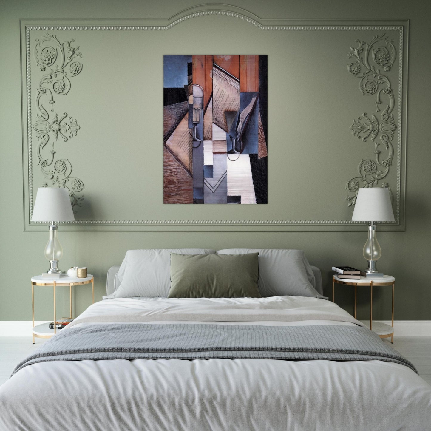 THE BOOK 1913 - Juan Gris Brushed Aluminum Print - 70x100 cm / 28x40 inches | Juan Gris Aluminum Print | Juan Gris Prints