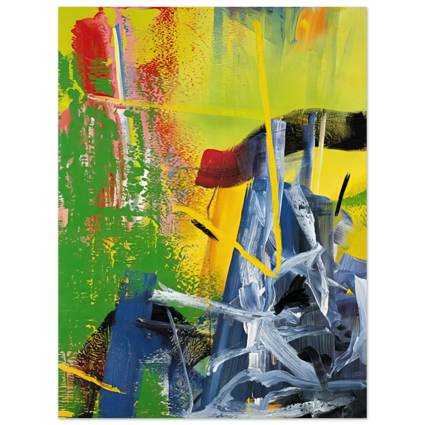 Gerhard Richter - KORN  75x100 cm / 30x40inches Fine Art Poster