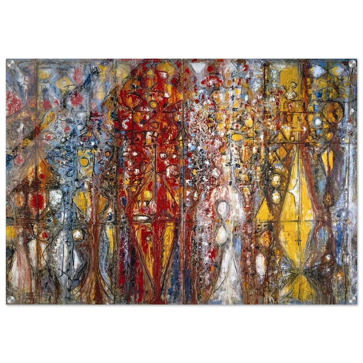 Blood Wedding - Richard Pousette-Dart Acrylic Print - 70x100 cm / 28x40″ inches