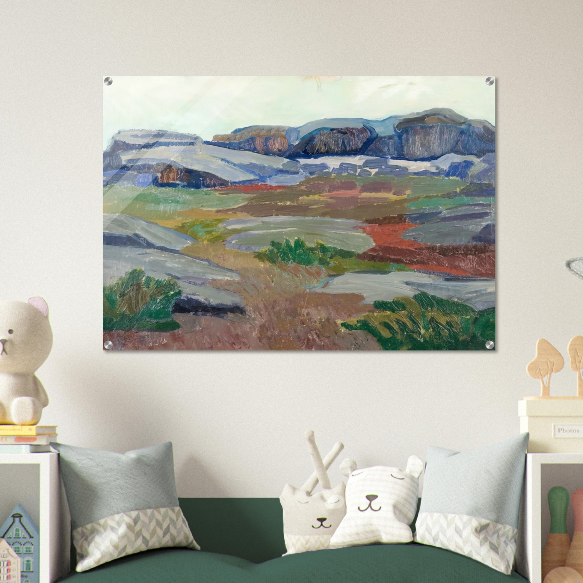 View from Pellinge - Expressionism - Tove Jansson Acrylic Print - 70x100 cm / 28x40″ inches | Tove Jansson Wall Art | Tove Jansson Prints