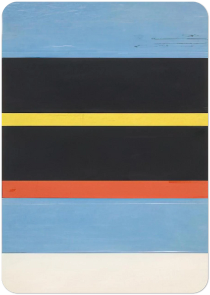 Boats in Sanary Harbor By Ellsworth Kelly Pack of 10 Post Cards | Ellsworth Kelly Post Cards | A6 (10.5 x 14.8 cm) - 4.1 x 5.8 inches