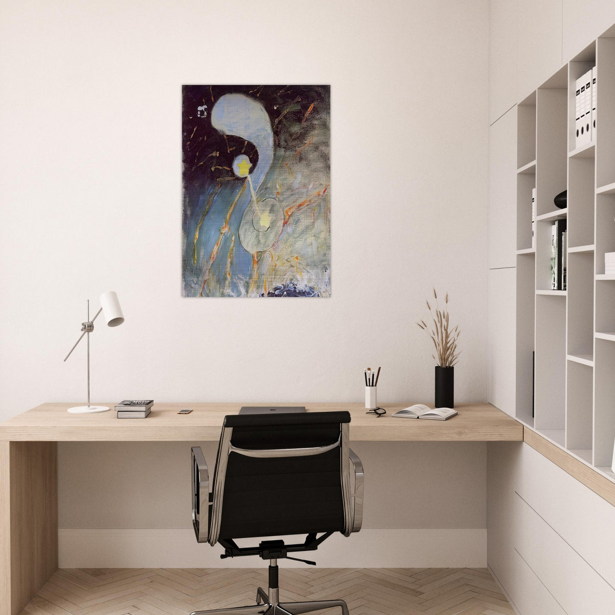 CHAOS NR 2 1906 - Hilma af Klint Brushed Aluminum Print - 70x100 cm / 28x40 inches | Hilma af Klint Aluminum Print | Hilma af Klint Prints