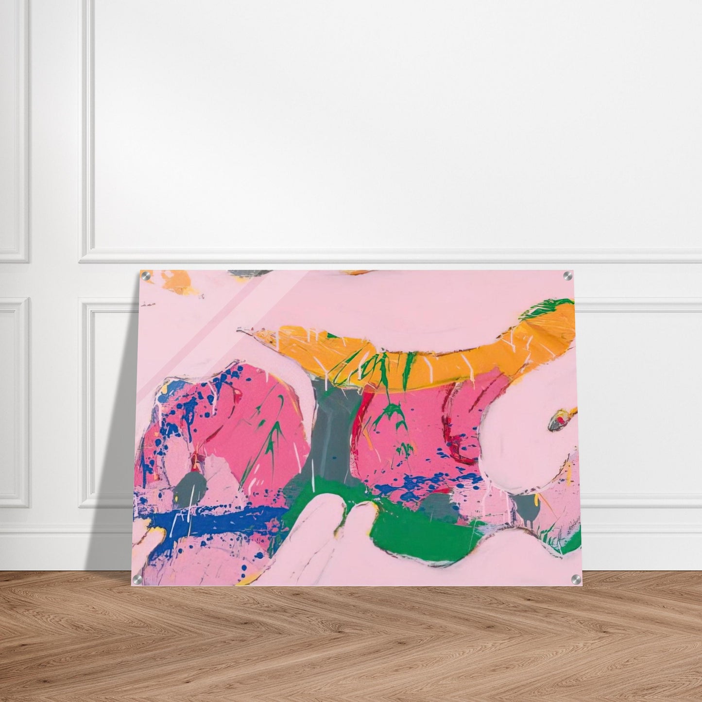 Uranus - 1974 - Norman Bluhm Acrylic Print - 70x100 cm / 28x40″ inches