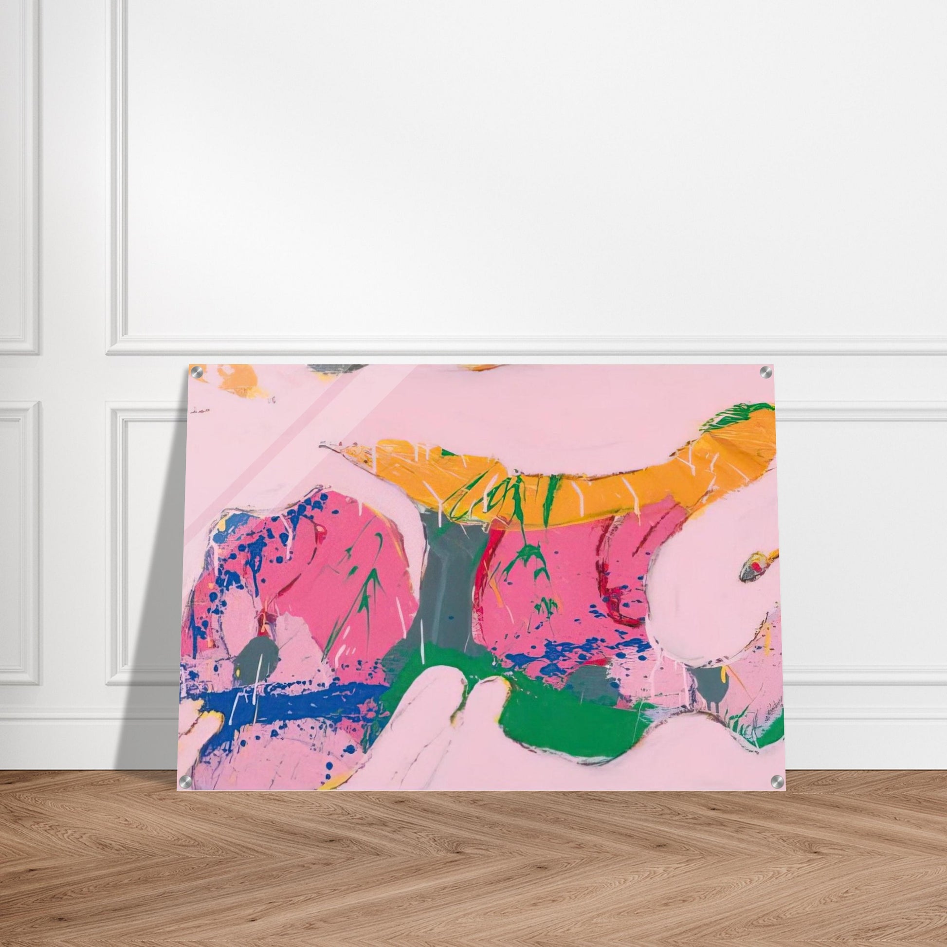 Uranus - 1974 - Norman Bluhm Acrylic Print - 70x100 cm / 28x40″ inches
