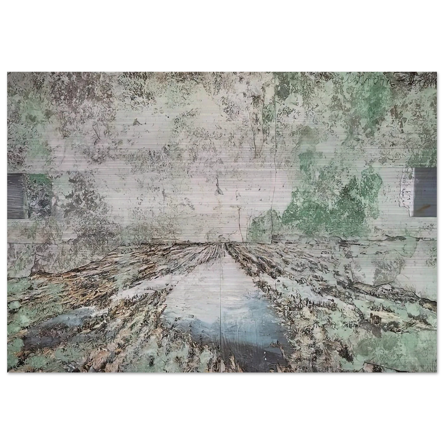 THE LAND OF THE TWO RIVERS ZWEISTROMLAND 1995 - Anselm Kiefer Brushed Aluminum Print - 70x100 cm / 28x40 inches | Anselm Kiefer Aluminum Print | Anselm Kiefer Prints
