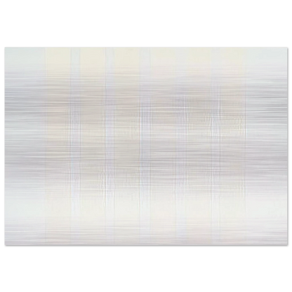 Untitled #0 - Agnes Martin Brushed Aluminum Print - 70x100 cm / 28x40 inches | Agnes Martin Aluminum Print | Agnes Martin Prints
