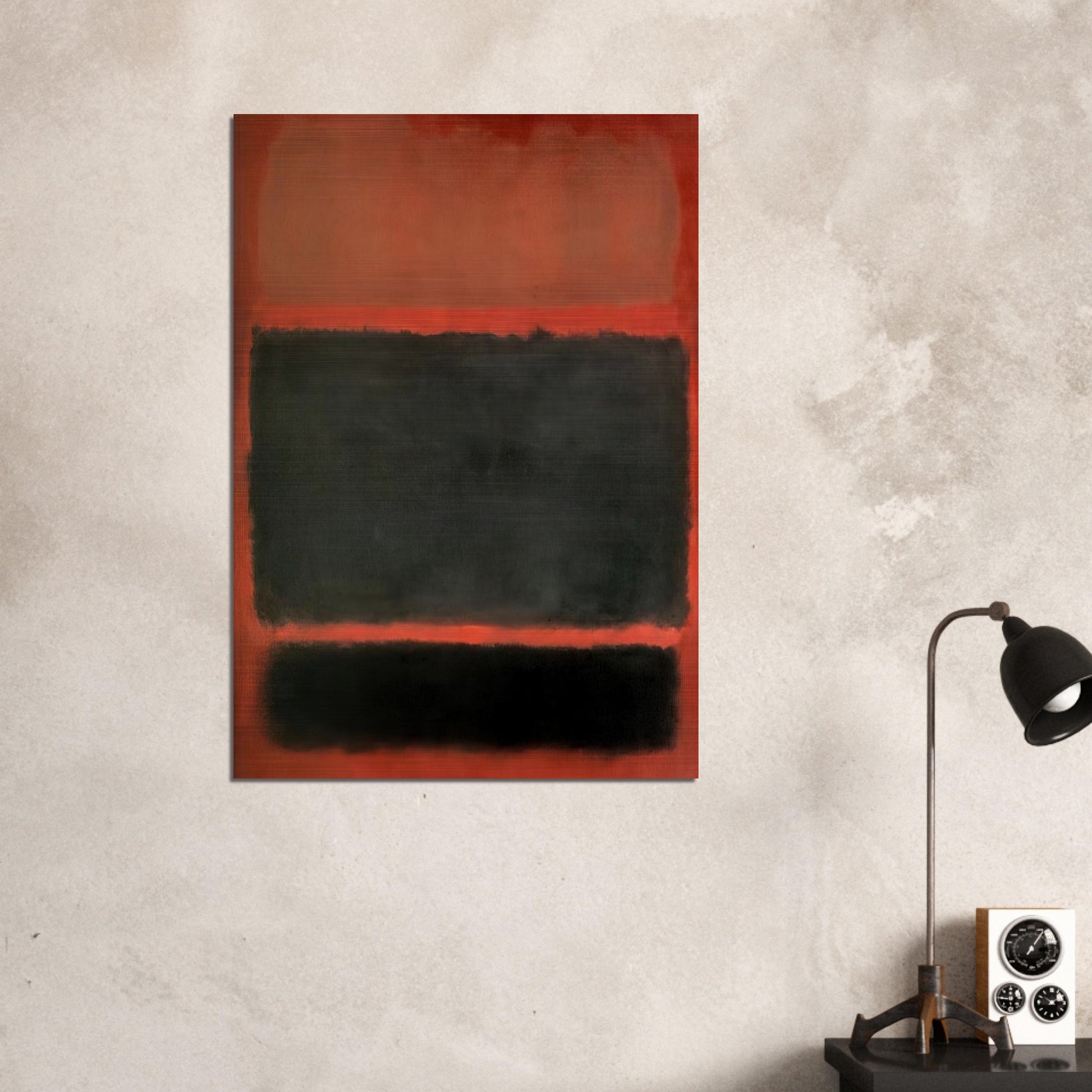 No.20 - 1957 - Mark Rothko Brushed Aluminum Print - 70x100 cm / 28x40 inches | Mark Rothko Aluminum Print | Mark Rothko Prints