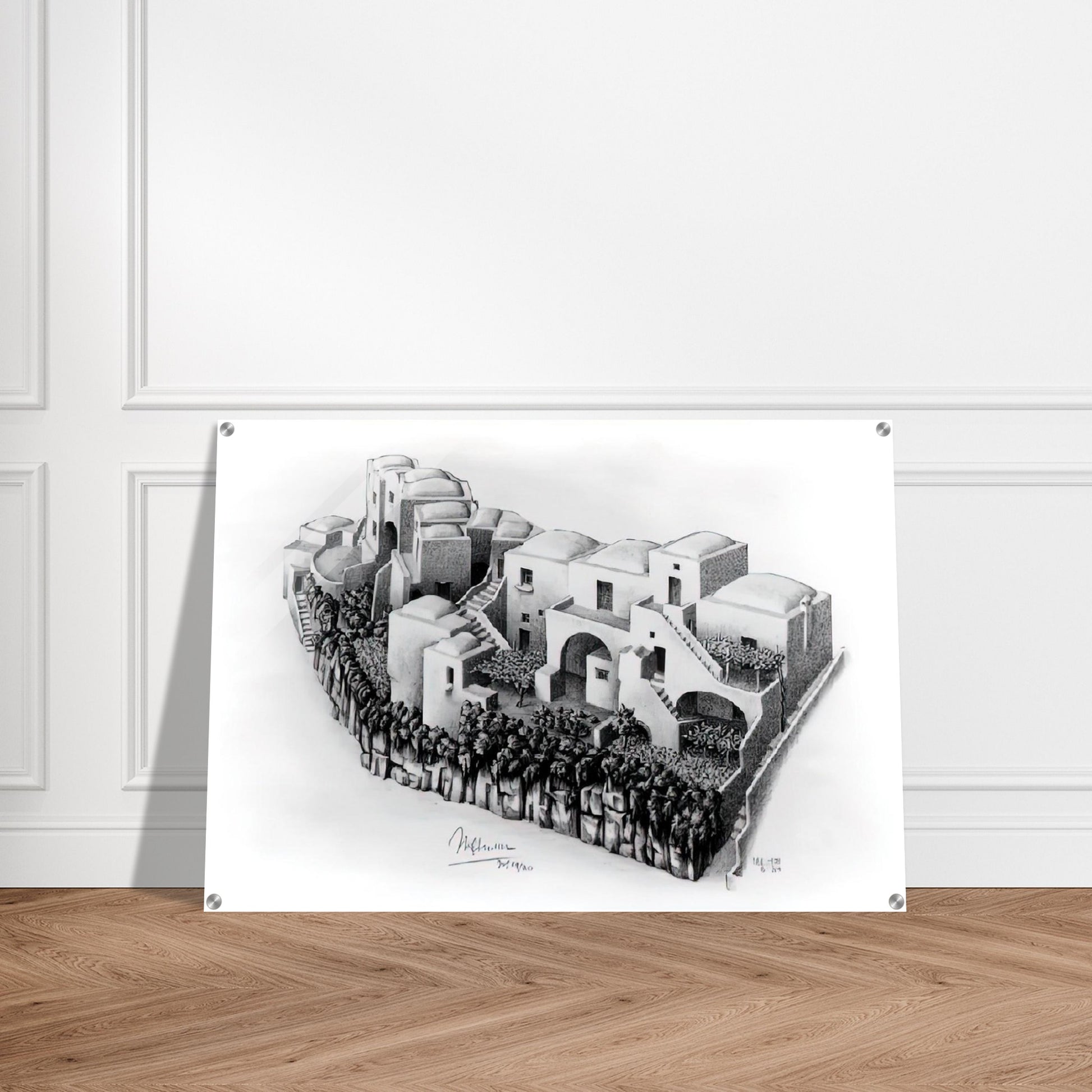 ESCHER (24) - MC Escher Acrylic Print - 70x100 cm / 28x40″ inches | Maurits Cornelis Escher Prints
