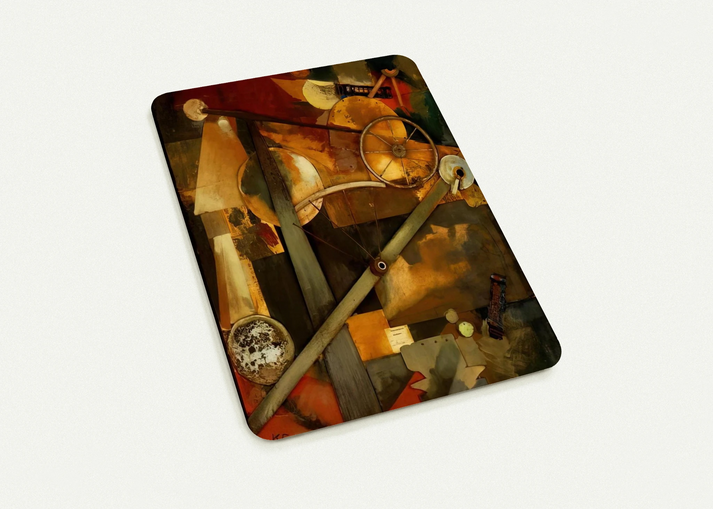 CONSTRUCTION FOR NOBLE LADIES 1919 By Kurt Schwitters Pack of 10 Post Cards | Kurt Schwitters Post Cards | A6 (10.5 x 14.8 cm) - 4.1 x 5.8 inches